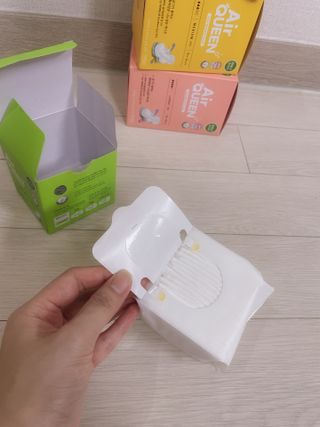 에어퀸 뉴브레스 유기농 생리대 4종 (팬티라이너 20P + 중형 10P + 대형 10P + 오버나이트 8P)_체험단 — 5점을 준 리뷰어가 2024년 5월 올린 사용 사진