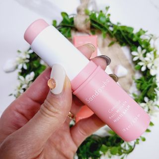 스킨큐어 산다화 카멜리아 안티 링클 멀티밤 — 5점을 준 리뷰어가 2022년 3월 올린 사용 사진