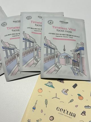 세뚜아(Cettua) 나우[세뚜아] 타임리스 바이탈 페이셜 마스크팩  Cettua Timeless  Vital Mask 4매 — 5점을 준 리뷰어가 2024년 2월 올린 사용 사진
