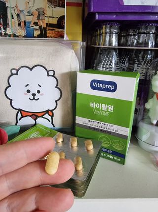 뉴트리션팩토리 비타프렙 바이탈원 종합비타민 멀티비타민 600mg — 5점을 준 리뷰어가 2021년 9월 올린 사용 사진