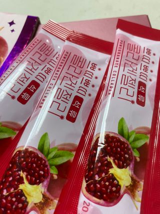 헬스업_쁘띠쁘띠석류콜라겐젤리_20g x 14포 — 5점을 준 리뷰어가 2021년 2월 올린 사용 사진