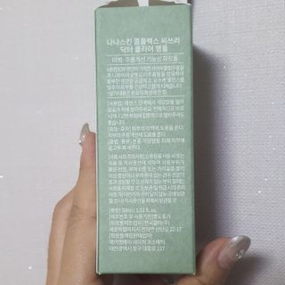 나나스킨 콤플렉스씨쓰리닥터클리어앰플 — 4점을 준 리뷰어가 2021년 10월 올린 사용 사진