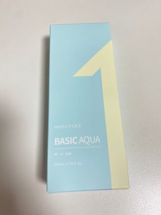 [정우성 올인원] 무슈제이 베이직 아쿠아 올인원 / 남자 화장품 브랜드 — 5점을 준 리뷰어가 2021년 3월 올린 사용 사진