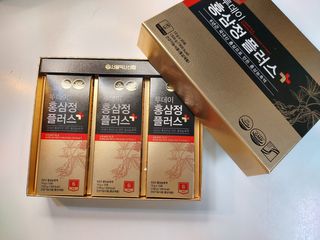 서울약사신협_투데이홍삼정플러스스틱_10g x 30포 — 5점을 준 리뷰어가 2021년 2월 올린 사용 사진