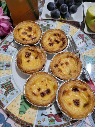 디앙뜨 포르투갈 에그타르트 오리지널 맛+패션후르츠 맛 중 택1 — 5점을 준 리뷰어가 2021년 8월 올린 사용 사진