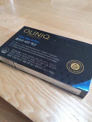 올리닉 울트라비타액션 — 4점을 준 리뷰어가 2021년 9월 올린 사용 사진