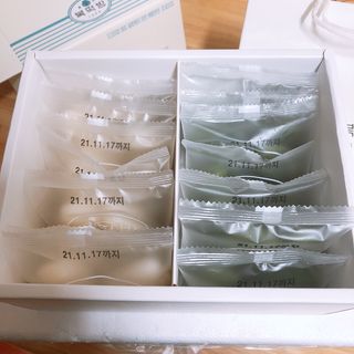 종로복떡방 레트로 3총사 바람떡 세트 — 5점을 준 리뷰어가 2021년 5월 올린 사용 사진