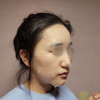 세뚜아(Cettua) [세뚜아] 모이스처 밸런싱 페이셜 마스크 Cettua Moisture Balancing Facial Mask 5매 — 5점을 준 리뷰어가 2023년 12월 올린 사용 사진
