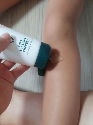 디어비 퓨어 수딩 샤벳 — 5점을 준 리뷰어가 2021년 8월 올린 사용 사진