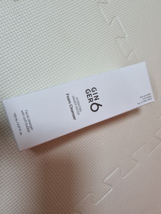 GINGER6 하이드레이팅 진저 워터 폼클렌징 — 5점을 준 리뷰어가 2021년 10월 올린 사용 사진