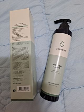 유메이 웰니스 샴푸 500ml — 5점을 준 리뷰어가 2022년 1월 올린 사용 사진