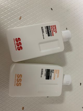 트리플에스 탈모 샴푸 275ml + 실크 트리트먼트 275ml — 5점을 준 리뷰어가 2021년 4월 올린 사용 사진