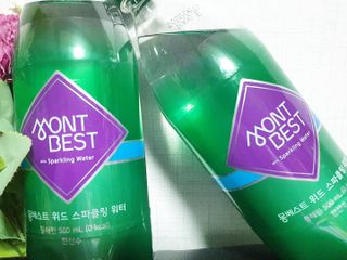 몽베스트 Montbest with Sparkling water Plain 20병 — 4점을 준 리뷰어가 2021년 11월 올린 사용 사진