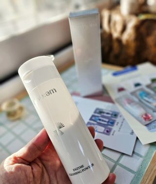 나우 [리브엠] 화해 1등 클렌징 파우더! 모공&피지 말끔순삭 — 4점을 준 리뷰어가 2023년 11월 올린 사용 사진