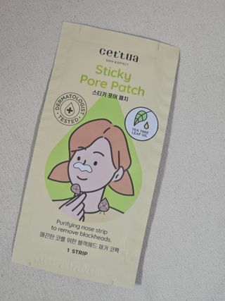 세뚜아(Cettua) 세뚜아 스티키 포어 패치 Cettua Sticky Pore Patch — 5점을 준 리뷰어가 2023년 8월 올린 사용 사진