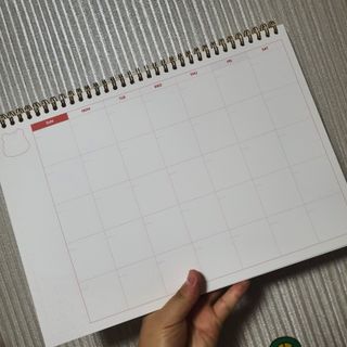 리훈 곰부 체크리스트+ 곰부 리무버블스티커 1장 — 4점을 준 리뷰어가 2021년 5월 올린 사용 사진