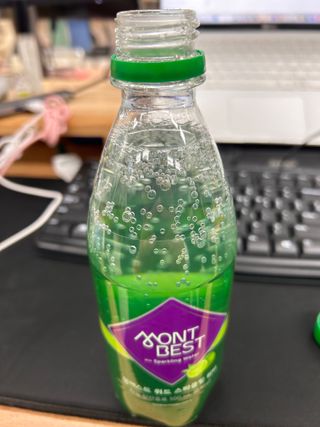 몽베스트 Montbest with Sparkling water Lime20병 — 5점을 준 리뷰어가 2023년 2월 올린 사용 사진