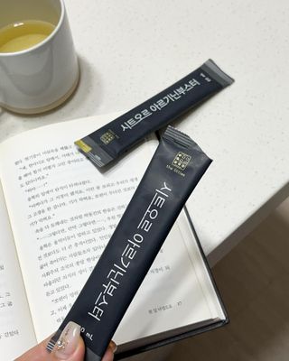 더리틀스 시트오르 아르기닌부스터 — 5점을 준 리뷰어가 2022년 11월 올린 사용 사진