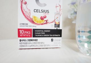 셀시어스 온더고 에너지 비타민 피트니스 드링크 파우더 (10sticks) 다이어트 음료 — 5점을 준 리뷰어가 2022년 5월 올린 사용 사진