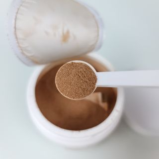 뉴트리션팩토리 하드코어버닝티 오리지널 — 5점을 준 리뷰어가 2021년 9월 올린 사용 사진