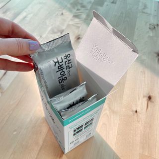 프리마인 유산균 국가지정연구소 선정, 살아있는 생유산균 200억 마리의 힘. 유산균n굿바이옴플러스 — 4점을 준 리뷰어가 2021년 11월 올린 사용 사진