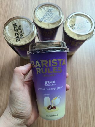 바리스타룰스 돌체 라떼 — 5점을 준 리뷰어가 2023년 4월 올린 사용 사진