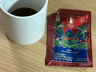 네이버구매평-[고려공작1392] 홍삼파우치 50mL X 30포 — 5점을 준 리뷰어가 2025년 9월 올린 사용 사진