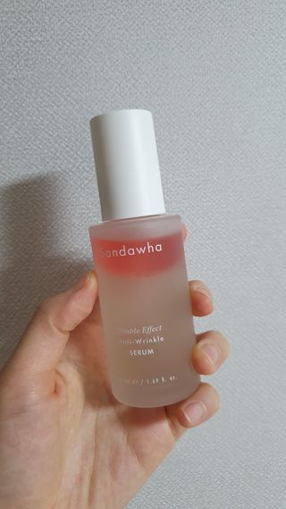 산다화 더블 이펙트 안티 링클 세럼 50ml — 4점을 준 리뷰어가 2023년 12월 올린 사용 사진