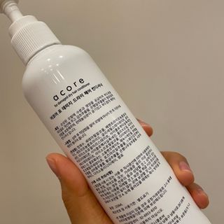어코어 데미지케어 컨디셔너 — 4점을 준 리뷰어가 2021년 1월 올린 사용 사진