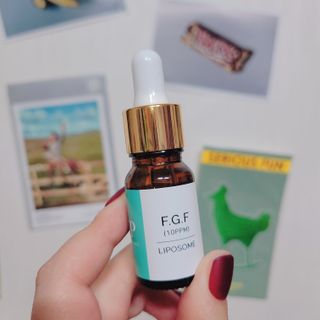 랑팡 EGF+FGF 10ppm 리포좀 앰플 원액 10ml — 4점을 준 리뷰어가 2021년 9월 올린 사용 사진
