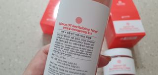 아이앤립 / EYENLIP 아이앤립 연어오일 리바이탈라이징 토너+앰플+크림 3종 세트 — 5점을 준 리뷰어가 2021년 5월 올린 사용 사진
