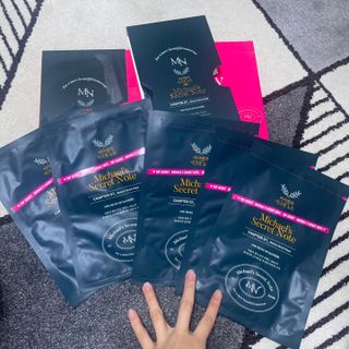 미카엘의 시크릿 노트 Chapter 1. 뷰티 밤 마스크 2box(1box,5매) — 5점을 준 리뷰어가 2022년 10월 올린 사용 사진