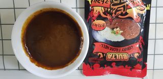 불타 지옥불카레 불지옥맛 180g x 3봉 — 5점을 준 리뷰어가 2021년 6월 올린 사용 사진