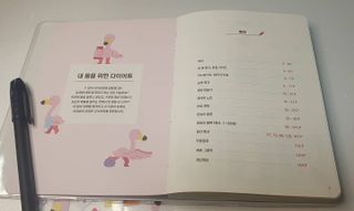 리훈 하밍이와 함께하는 숨은라인찾기 다이어트 플래너 — 5점을 준 리뷰어가 2021년 5월 올린 사용 사진