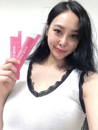 필리브 비주얼 브이스틱 — 5점을 준 리뷰어가 2021년 6월 올린 사용 사진