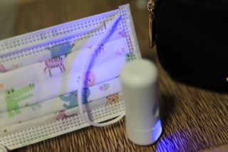 lumion Vitok 휴대용 살균캡슐 — 5점을 준 리뷰어가 2021년 1월 올린 사용 사진