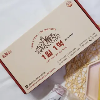 [푸디푸디] 1일1떡!  가래떡 낱개포장 아침식사 식사대용! 7종 세트 혼합 (1BOX=14개입) — 5점을 준 리뷰어가 2022년 4월 올린 사용 사진