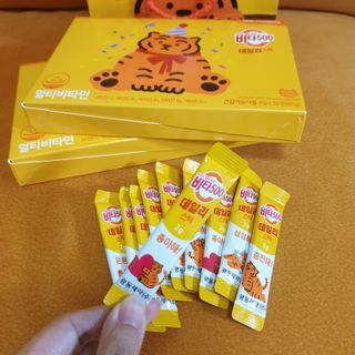 광동생활건강 [광동] 비타 500 데일리 스틱 VB, VC를 함유한 멀티비타민 30포+30포 — 5점을 준 리뷰어가 2022년 7월 올린 사용 사진