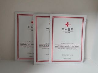 닥터마시멜로 마블러스 멀티 클리닉 마스크 — 5점을 준 리뷰어가 2021년 3월 올린 사용 사진