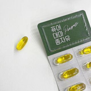 먹어도좋아 퓨어대마종자유 — 5점을 준 리뷰어가 2022년 1월 올린 사용 사진