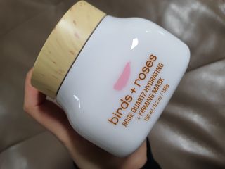 오오하와이 버즈 플러스 로지스 로즈 쿼츠 하이드레이팅 플러스 퍼밍 마스크 150g — 5점을 준 리뷰어가 2021년 1월 올린 사용 사진