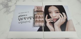 데싱디바 매직프레스 가을신상 숏 스퀘어_3종 중 택1 — 5점을 준 리뷰어가 2021년 10월 올린 사용 사진