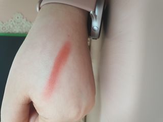 [블랙루즈] 에어 핏 벨벳틴트 시즌1 7종 중 택1+랜덤1 — 5점을 준 리뷰어가 2021년 1월 올린 사용 사진