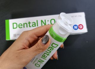 프리마인 유해균 뿐만 아니라 유익균까지 씻어내는 치약은 그만, 건강한 구강환경을 만드는 덴탈엔오 — 5점을 준 리뷰어가 2022년 4월 올린 사용 사진