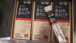 서울약사신협_투데이홍삼정플러스스틱_10g x 30포 — 5점을 준 리뷰어가 2020년 12월 올린 사용 사진