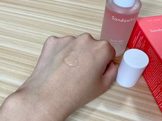 산다화 더블 이펙트 안티 링클 세럼 50ml — 3.5점을 준 리뷰어가 2021년 9월 올린 사용 사진
