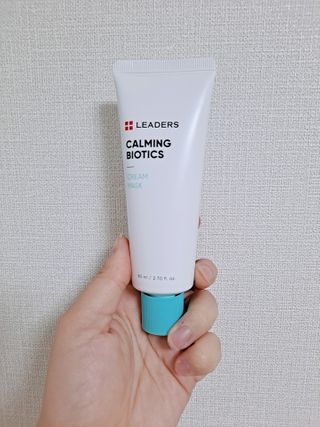 리더스코스메틱 리더스 카밍 바이오틱스 크림 마스크 — 5점을 준 리뷰어가 2021년 2월 올린 사용 사진