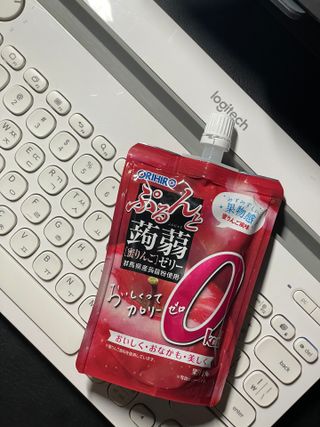 ORIHIRO 오리히로 곤약젤리 제로칼로리 130g 4종 4팩(맛별로 1팩씩) — 5점을 준 리뷰어가 2023년 1월 올린 사용 사진
