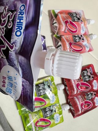 ORIHIRO 오리히로 곤약젤리 제로칼로리 130g 4종 4팩(맛별로 1팩씩) — 5점을 준 리뷰어가 2023년 1월 올린 사용 사진