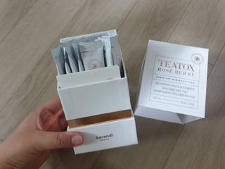 세렌디뷰티_이너뷰티 티톡스 로즈 베리 — 3점을 준 리뷰어가 2021년 5월 올린 사용 사진